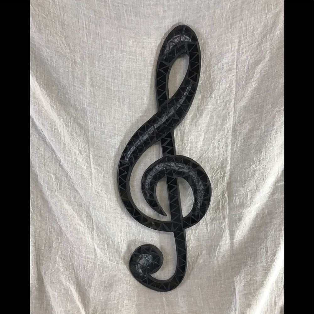 Music Treble Clef Wall Art Hanging